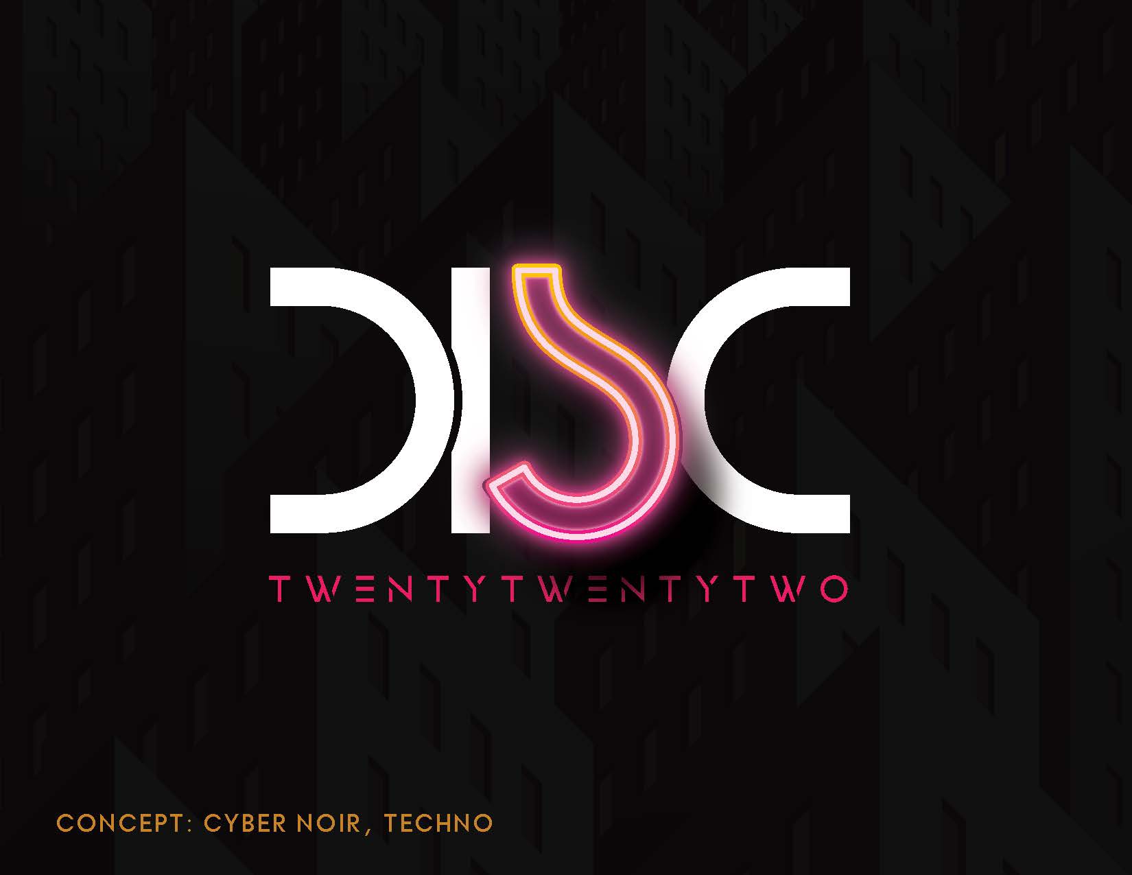 DISC 2022 Alternate Logo Cyber Noir